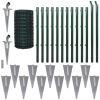 Euro Fence Steel 82'x5.6' Green