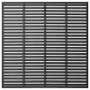 Louver Fence WPC 70.9"x70.9" Gray