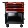 REMOVABLE 4 DRAWERS TOOL CART WITH LOCK