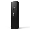 Large Capacity Quick Access Fingerprint Gun Safe,4-5 Gun Biometric Metal Rifle Gun Security Cabinet Safe Locker