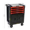 REMOVABLE 4 DRAWERS TOOL CART WITH LOCK