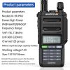 Baofeng UV-9R PRO V2 128 Channels High-Power Walkie Talkie UV Dual Band CB Ham Radio IP68 Waterproof 2800mAh Flashlight Two-way Radio EU Plug