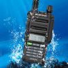 Baofeng UV-9R PRO V2 128 Channels High-Power Walkie Talkie UV Dual Band CB Ham Radio IP68 Waterproof 2800mAh Flashlight Two-way Radio EU Plug