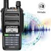 Baofeng UV-9R PRO V2 128 Channels High-Power Walkie Talkie UV Dual Band CB Ham Radio IP68 Waterproof 2800mAh Flashlight Two-way Radio EU Plug