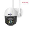 Hiseeu 3MP/5MP PTZ IP Camera Outdoor Security AI Human Detection H.265X Wireless WiFi  Video Surveillance Cameras iCsee P2P