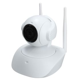 Wireless WiFi 720P HD Network CCTV HOME Security IP Camera (Color.: white)